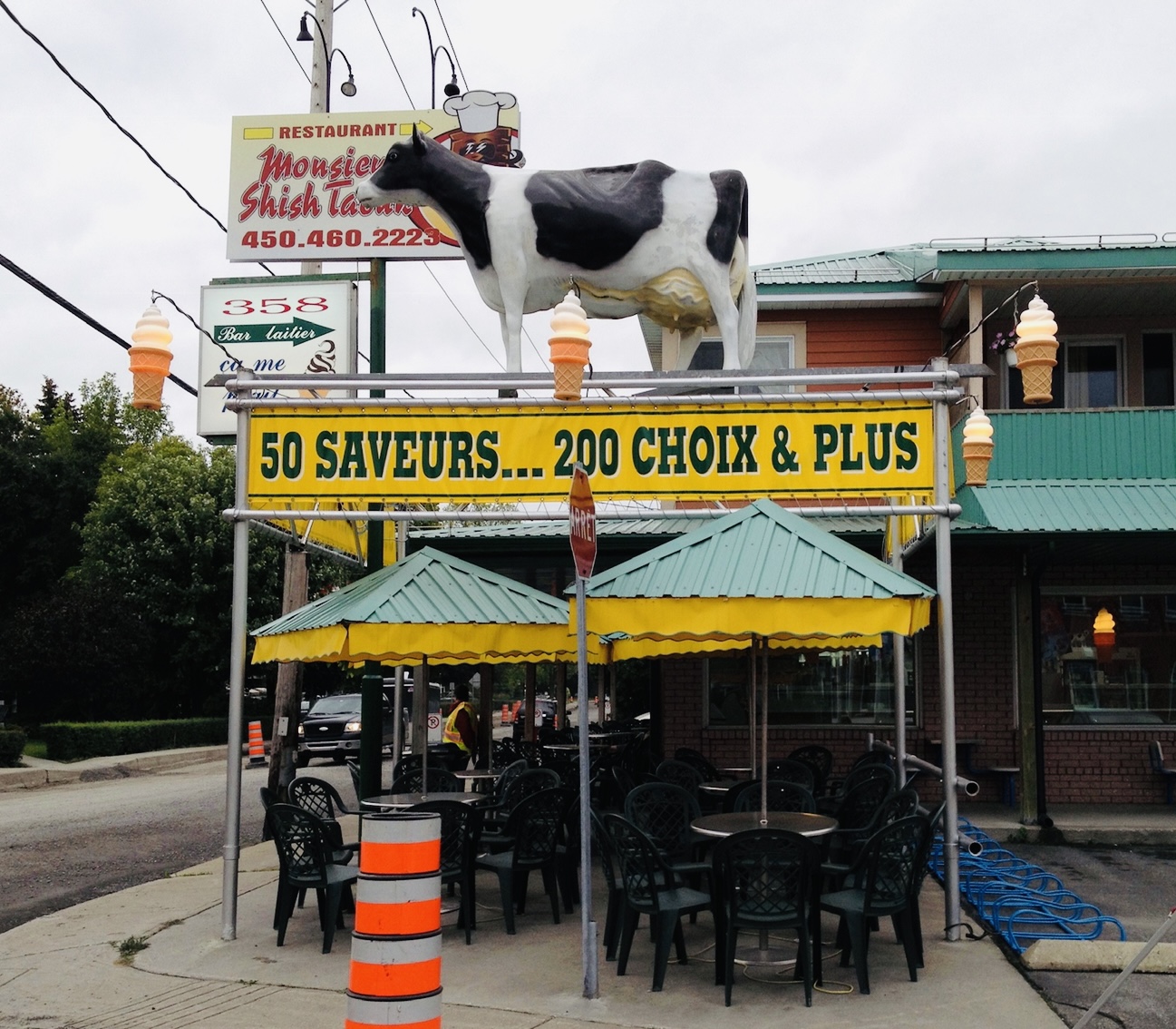 Bar Laitier La Bonne Vache, Marieville, Quebec